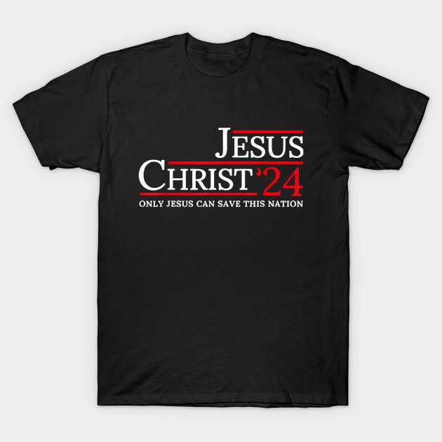 Only Jesus Can Save This Nation T-Shirt by Alisa Kuhn